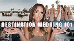 destination wedding 101 | TOP 10 TIPS + Q&A: courthouse marriage *video*, cost, dream mexico wedding