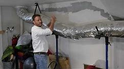 Properly Strap & Hang HVAC Ductwork - Fixing An HVAC Contractors Mistakes