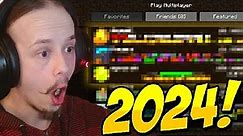 Top 5 Minecraft Servers to Play in 2024!!