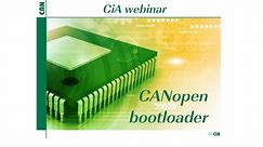 CANopen bootloader webinar – 2024-01-24 (R. Zitzmann, CiA)