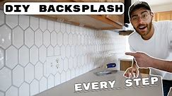 DIY BACKSPLASH: Every Step To Get PRO Results and Save $$$