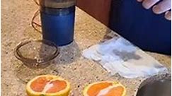 Trying out a new orange 🍊 juicer 🤩 - Emak Arema Amerika