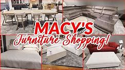 MACY'S FURNITURE SHOWROOM SHOP WITH ME COUCHES SECTIONALS SOFAS BEDROOM SETS DINING SETS