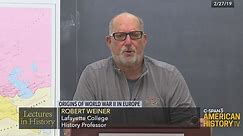 Lectures in History-Origins of World War II in Europe