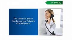 How to use your Polycom VVX 500 Phone System