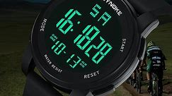 Fashion Men's Led Waterproof Digital Wristwatches Sport Watch Military Watch For Men Digital Watches Mens 2021 - Walmart.ca