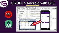Complete CRUD Operation in Android Studio Java With SQL Server | ProgrammingGeek