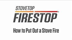 How to Put Out a Stove Fire - Stovetop Firestop