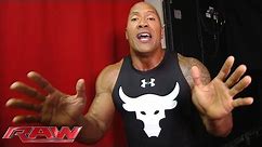 The Rock returns to Raw! : January 25, 2016