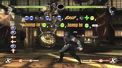 Mortal Kombat 9 - Scorpion Combos Tutorial
