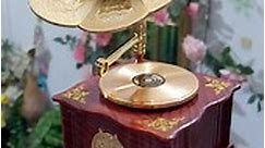 Gramophone #gramophone #musicbox #musicalinstruments #showpiece #decor #miniature | WOW Collection