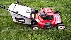 Toro Personal Pace Lawn Mower Model 20066 - Moving Sale - June 25, 2016