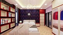 Modern Bedroom Interior design walkthrough | home decor ideas