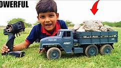 Wow!! New RC Army Truck 4320 6WD 1:12 Scale 2.4GHz Remote Control Truck - Unboxing & Testing !!