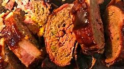 Smoked Bacon Wrapped Pork Fatty | Masterbuilt Smoker |