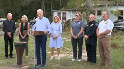 President Biden, officials give update on recovery efforts after Hurricane Idalia