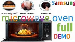 microwave oven DEMO how to use micro oven demo.mc32A7056CK