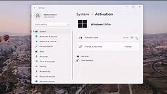 Check Windows Activation Status in Windows 11 [Tutorial]