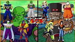 Dragon Ball Z Budokai Tenkaichi 3 - Team Namekians VS Team Androids [Request Match]