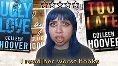 I Read Colleen Hoover's LOWEST RATED Books