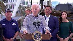 WATCH: President Biden delivers remarks on Hurricane Ian recovery