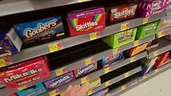 Walmart Candy Aisle Shelf Organization | Plastic Bag Crinkles (Soft Spoken)
