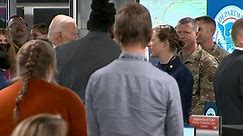 President Joe Biden visits FEMA’s headquarters to thank the team staffing the FEMA National Response Coordination Center (NRCC) throughout Hurricane Idalia and the ongoing federal response efforts to the fires on Maui, Hawaii.