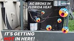 Air Conditioner broke in Florida Heat. Condenser not working. Can it be fixed?