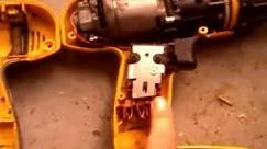 Dewalt 20V Ni-Cad Cordless Trigger Switch Repair
