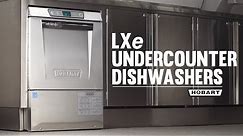 Hobart LXe Undercounter Dishwashers