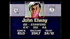 Colts Select QB John Elway (1983 NFL Draft)