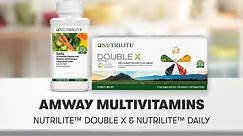 Amway Multivitamins: Nutrilite Double X & Nutrilite Daily | Amway