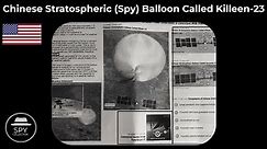 Leaked document review: Chinese Stratospheric (Spy) Balloon Called Killeen-23