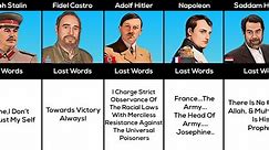 Last Words of Dictators