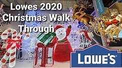 Lowes 2020 Christmas Decorations Store Walk Through