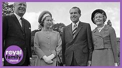 On This Day: 3 October 1970 – President Nixon and his Wife Pat Meet The Queen