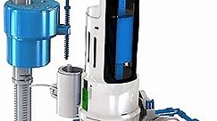 HYR460 Hydroright HyrdroRight Universal Water-Saving Toilet Repair Kit with Dual Flush Valve, Push Btton Handle, White