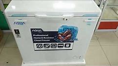 REVIEW Chest Freezer AQUA AQF-160 / AQUA AQF160 (W) Box Pembeku 150 Liter