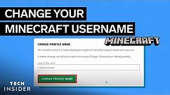 How To Change Your Minecraft Username