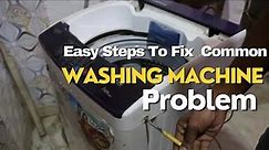 Common Washing machine Problems and How to Fix Them