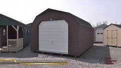 14' X 24' Prefab Garage Shed | High Barn Style Shed | Large Storage Sheds