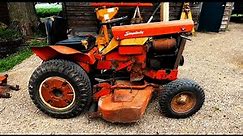 Simplicity Landlord Garden Tractor "Barn Find" With Attachments!