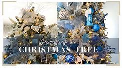 How To Decorate Your Christmas Tree | Ombre Blue Theme | Decorate With Me