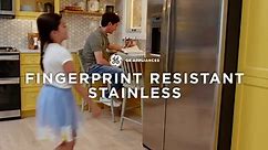 GE 24.7 cu. ft. French Door Refrigerator in Fingerprint Resistant Stainless Steel, ENERGY STAR GNE25JYKFS
