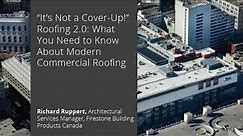 Roofing 2.0: What You Need to Know About Modern Commercial Roofing Applications