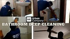 Urban Clap Bathroom Cleaning | Urban Company Deep bathroom cleaning review|Bathroom Cleaning nearme