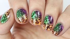Incredible Halloween Water Spotted Nail Tutorial!