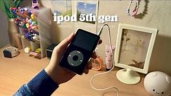 unboxing the iPod 5th Gen in 2022 🖤
