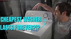 I Bought The Cheapest Washer in The USA and Ran it 7000 Times (FULL WASH)