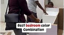 Best Bedroom Color Combinations. #interior #interiordesign #painting #reelstrending #bedroomdesign #bedroomdecor #bedroom | Helomia Homes Touch